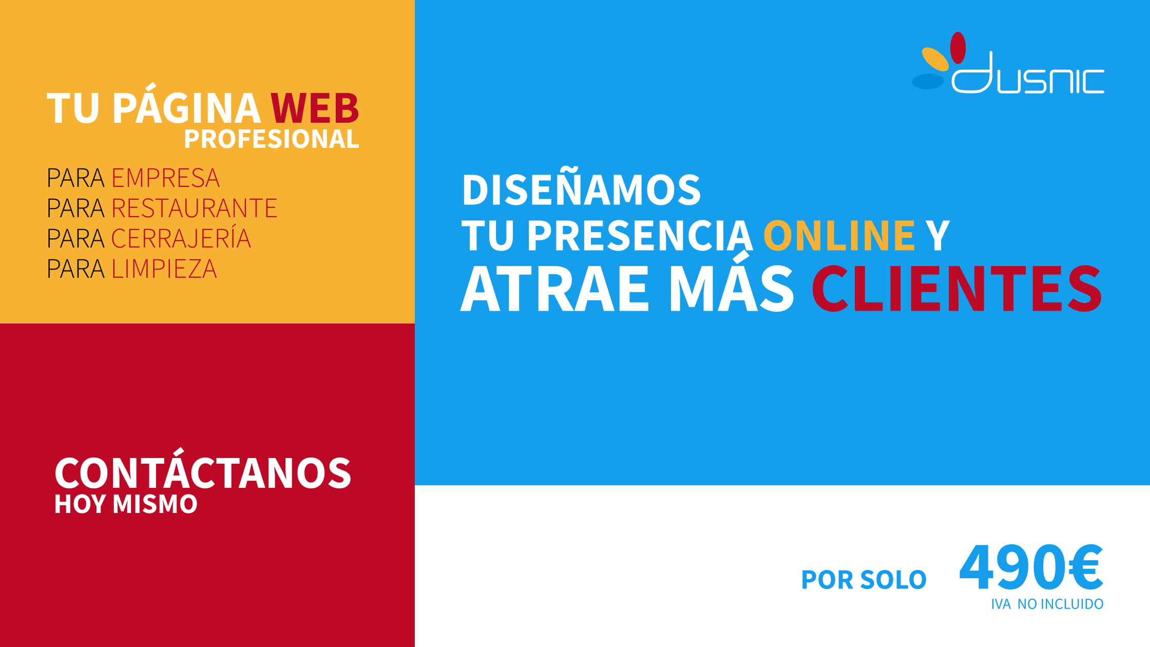 ¡Potencia Tu Negocio con Un Diseño de Página Web Profesional por Solo 490€ Más! ¡Potencia Tu Negocio con Un Diseño de Página Web Profesional por Solo 490€ Más!